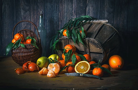 еда, фрукты, апельсин (фрукты), HD обои HD wallpaper