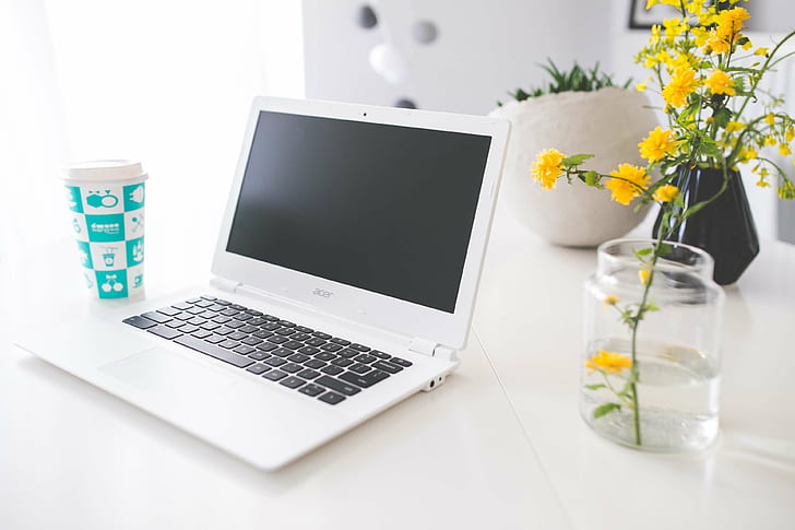 Acer, Chromebook, Kaffee, Computer, Schreibtisch, Gerät, Tastatur, Laptop, Lebensstil, Modell, Netbook, Notebook, Bildschirm, Studie, Arbeit, Arbeitsplatz, Arbeitsbereich, HD-Hintergrundbild
