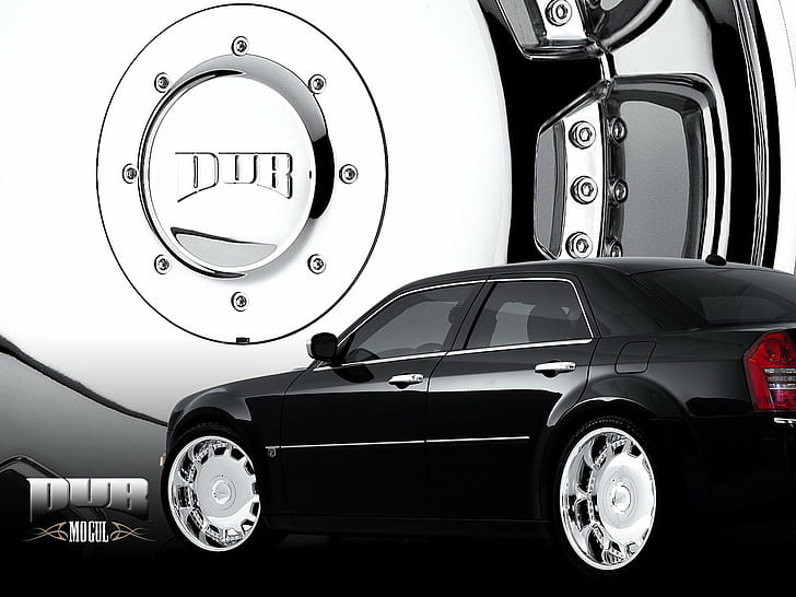 dub, dub car, tuning, wheel, HD wallpaper