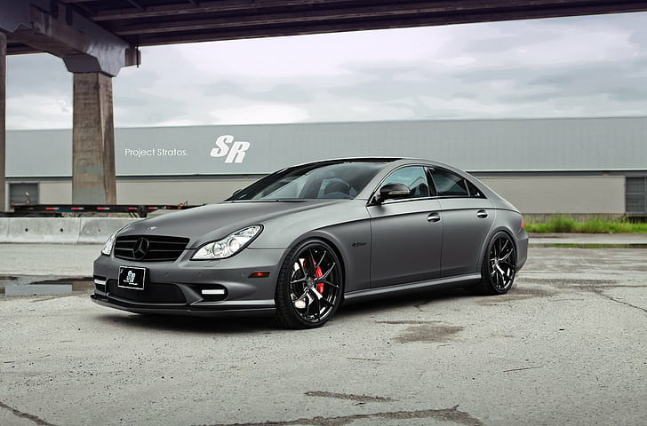 mercedes cls 63 amg, Tapety HD