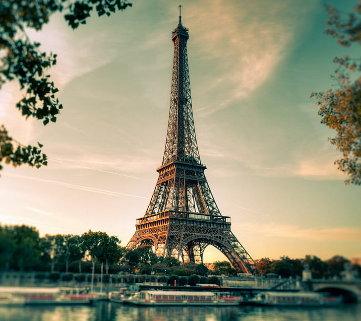 برج إيفل ، باريس ، فرنسا، خلفية HD