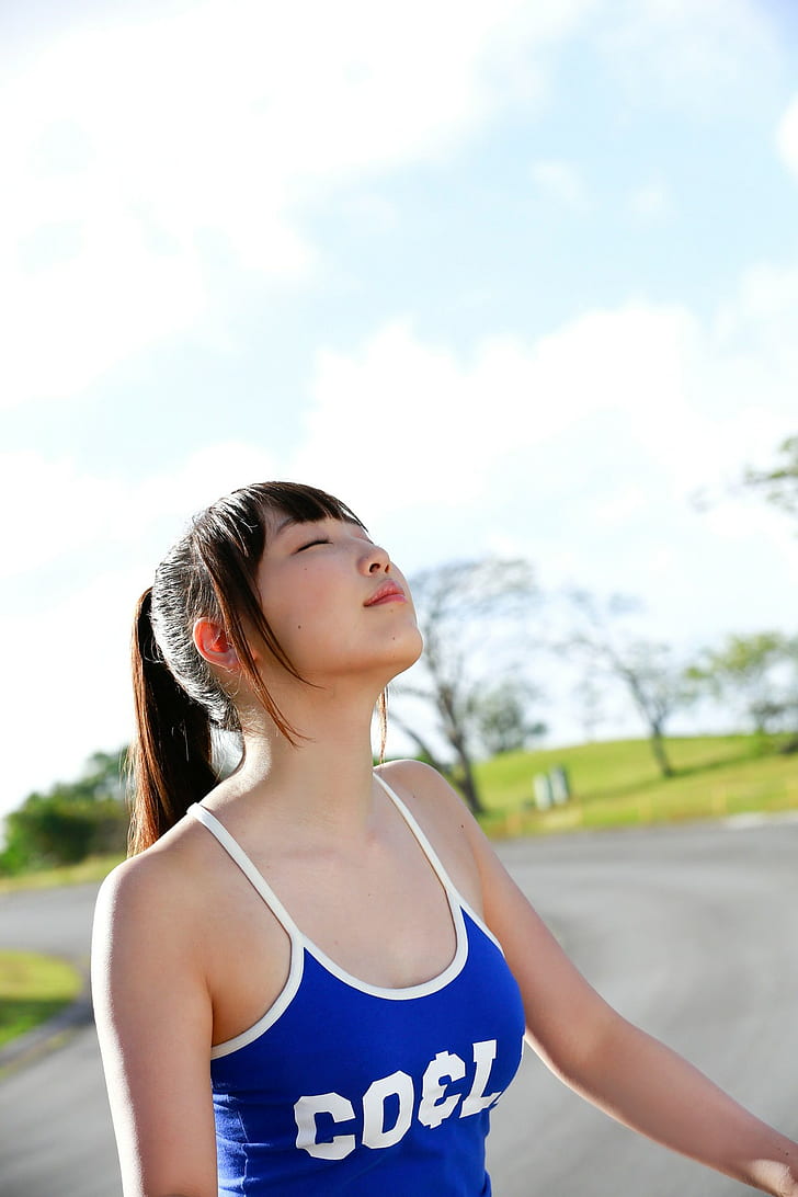 Mizuki Fukumura, Asia, Morning Musume, Wallpaper HD, wallpaper seluler