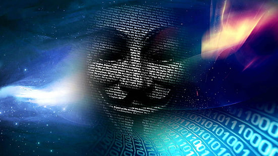 anarchie, anonyme, ordinateur, piratage, pirate informatique, piratage, internet, affiche, Fond d'écran HD HD wallpaper