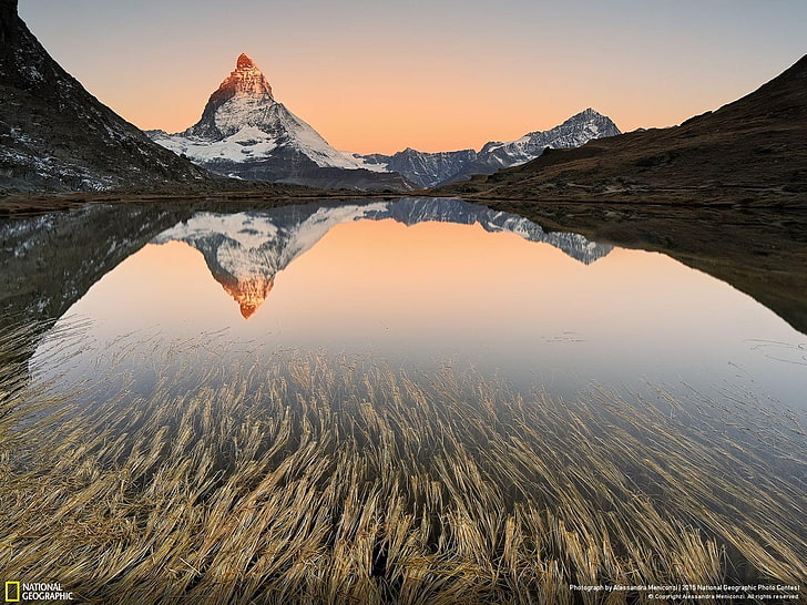 Matterhorn Switzerland alpine-National Geographic .., HD wallpaper