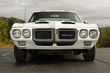 1969, авто, автомобиль, автомобиль, классика, жар-птица, мышцы, понтиак, транс, автомобиль, HD обои HD wallpaper