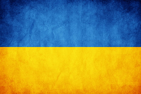 우크라이나, 국기, 텍스처, HD 배경 화면 HD wallpaper