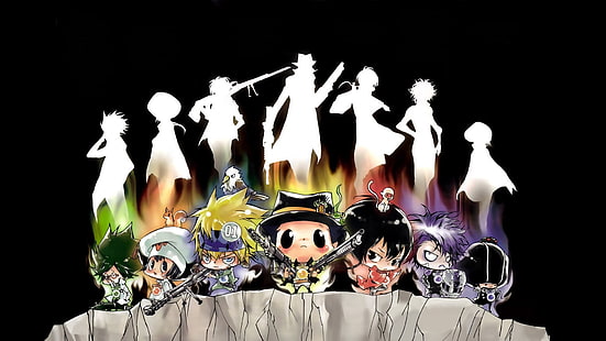 diversi sfondi animati, Anime, Katekyō Hitman Reborn!, Sfondo HD HD wallpaper