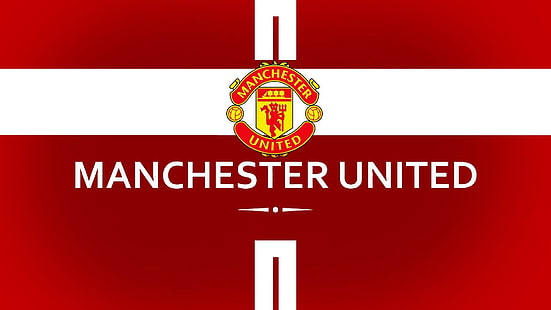 Rote Teufel Manchester United HD Wallpaper .., Manchester United Banner, HD-Hintergrundbild HD wallpaper