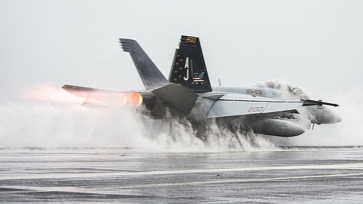 เครื่องบินรบโบอิ้ง F / A-18E / F Super Hornet เครื่องบินโบอิ้งเครื่องบินขับไล่เจ็ทกองทัพเรือเครื่องบินรบ, วอลล์เปเปอร์ HD