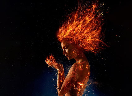 X-Men: Dark Phoenix, 2018, Sophie Turner, HD tapet HD wallpaper