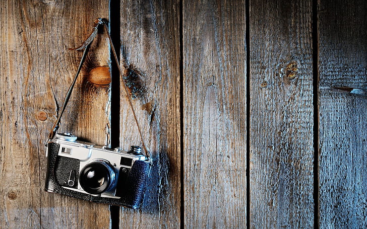 Vintage Photo Camera, vintage, gadgets, hdr, gorgeous, HD wallpaper