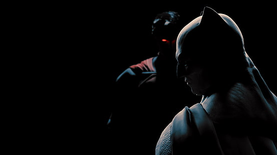 خلفية باتمان مقابل سوبرمان ثلاثية الأبعاد ، سوبرمان ، باتمان ، عالية الدقة ، 4K، خلفية HD HD wallpaper