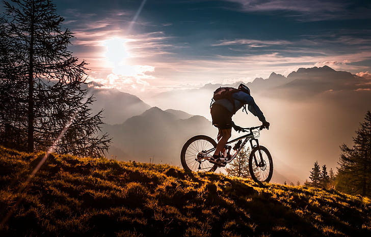 Natur Fahrrad, HD-Hintergrundbild