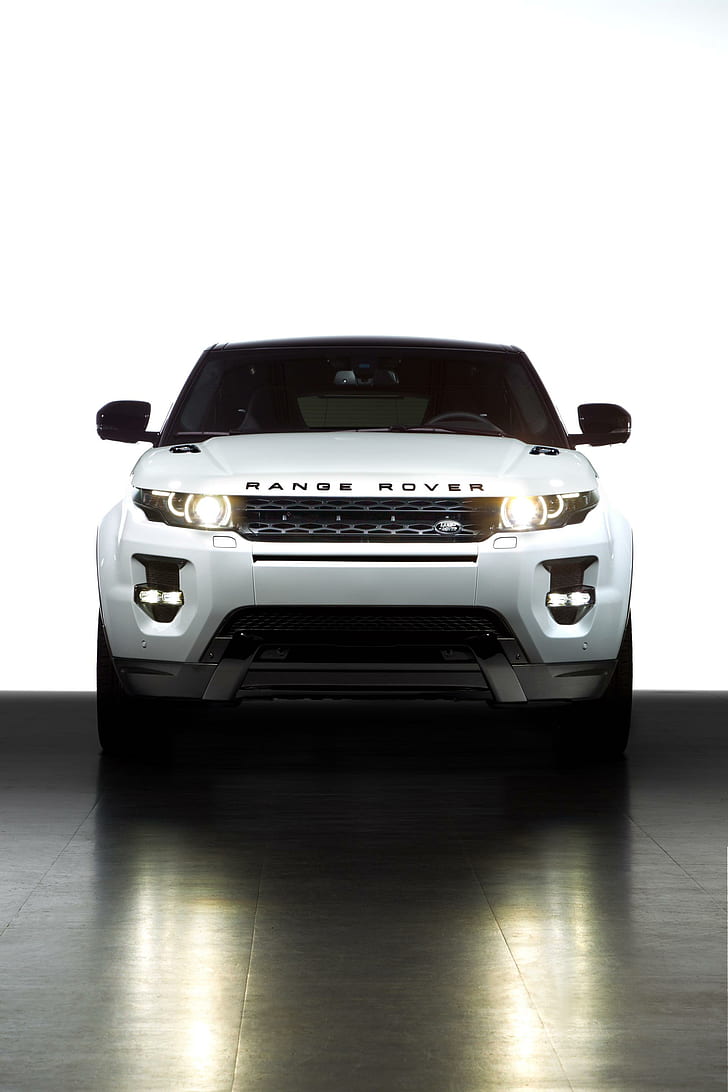 Land Rover Range Rover Evoque, desain black rover evoque, mobil, Wallpaper HD, wallpaper seluler