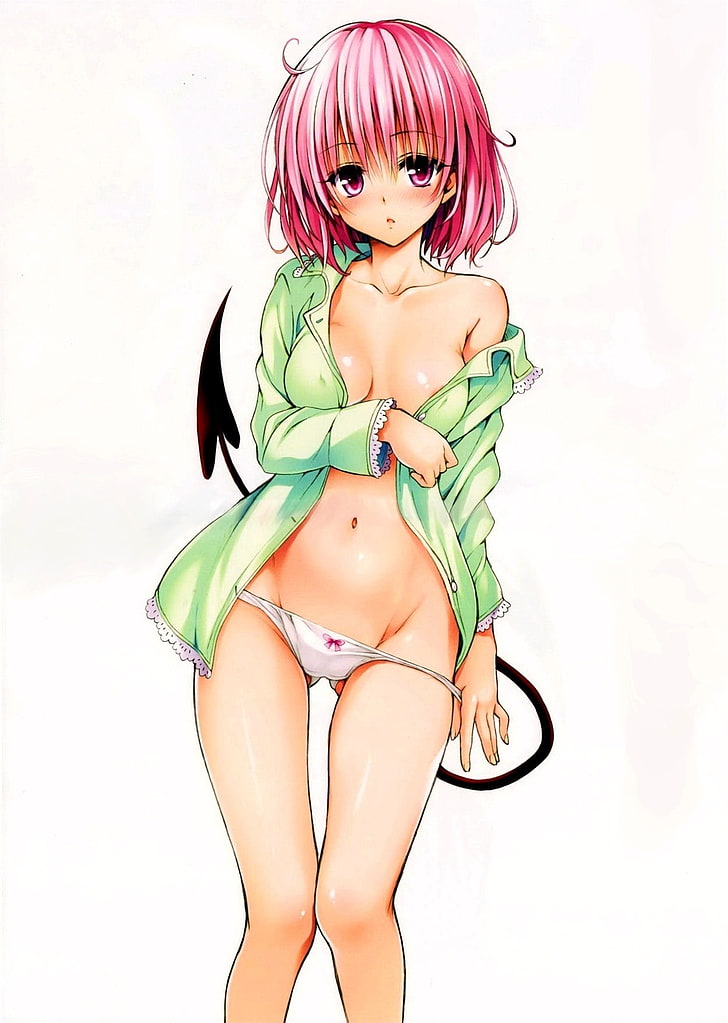 female anime character, To Love-ru, Momo Velia Deviluke, anime, HD wallpaper
