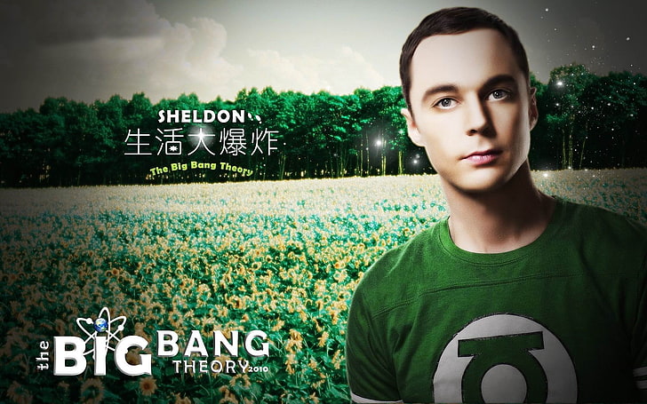 A série de TV The Big Bang Theory HD Wallpaper 16, HD papel de parede