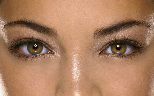 Kristin Kreuk, wanita, mata, closeup, aktris, wajah, Wallpaper HD HD wallpaper