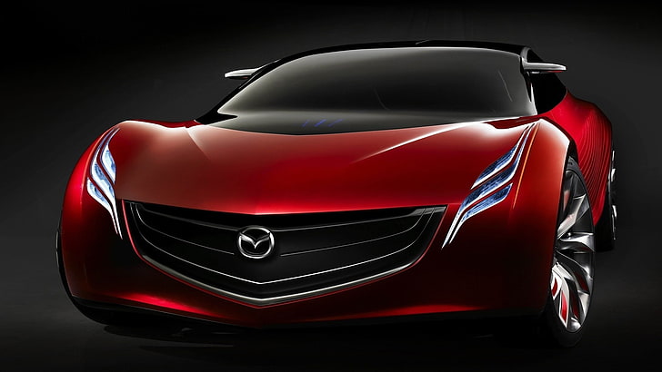 red cars mazda concept art vehicles supercars red cars 1920x1080  Aircraft Concepts HD Art , cars, red, HD wallpaper