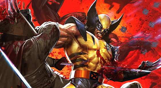 Fondo de pantalla digital de X-Men Wolverine, X-Men, wolverine, Marvel Comics, logan, Fondo de pantalla HD HD wallpaper