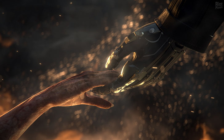 Deus Ex Mankind Divided Hands, Spiele, Deus Ex: Mankind Divided, HD-Hintergrundbild