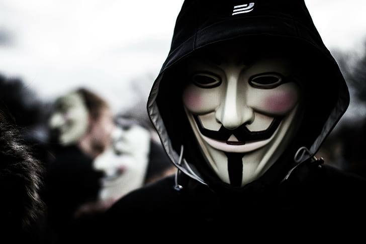 anarchy, Anonymous, computer, hack, hacker, hacking, internet, poster, HD wallpaper