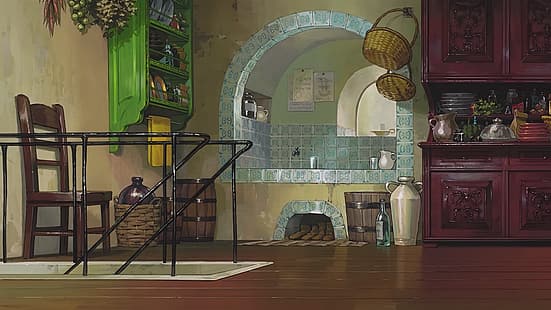 Howl's Moving Castle, Hauru no Ugoku Shiro, Studio Ghibli, Sfondo HD HD wallpaper