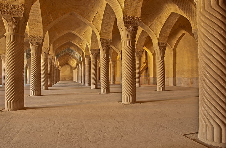 Iran, historia, architektura, kolumna, Tapety HD