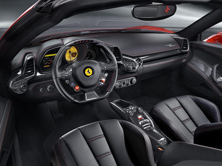 Ferrari Novitec 458 Spider, ferrari 458 spyder frankfurt, car, HD wallpaper