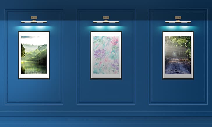 Galería de arte, marcos de cuadros, Fondo de pantalla HD | Wallpaperbetter