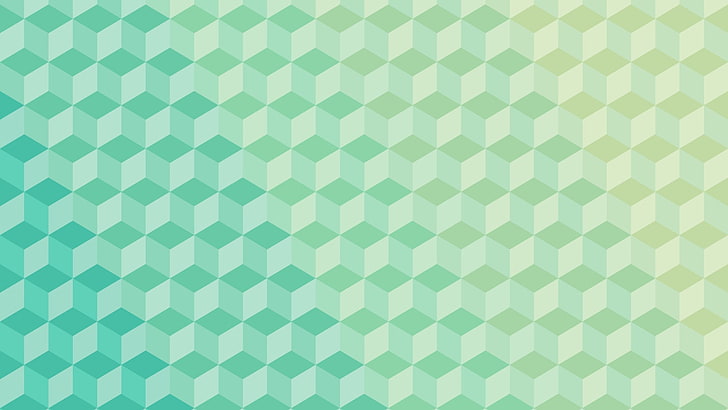 grüner und weißer quatrefoil Bereichsteppich, abstrakt, HD-Hintergrundbild