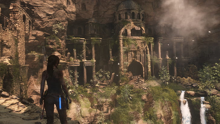 Ascensão do incursor do túmulo, incursor do túmulo, Lara Croft, HD papel de parede