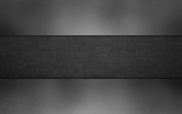 mur de béton brun, bande, fond sombre, gris, mur, brique, texture, Fond d'écran HD