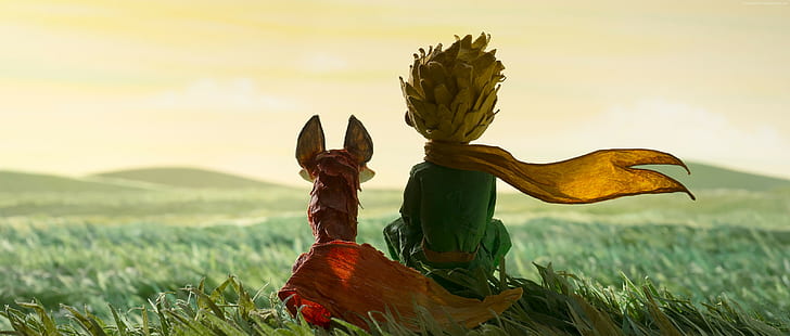Der kleine Prinz, der Fuchs, HD-Hintergrundbild