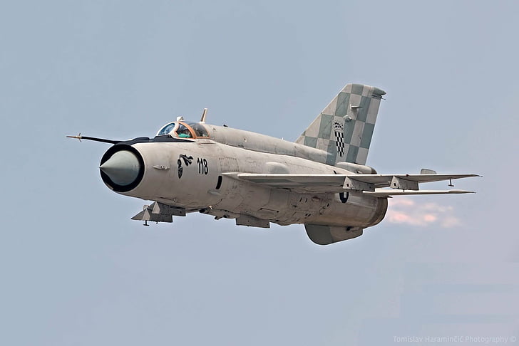 Düsenjäger, Mikojan-Gurewitsch MiG-21, HD-Hintergrundbild