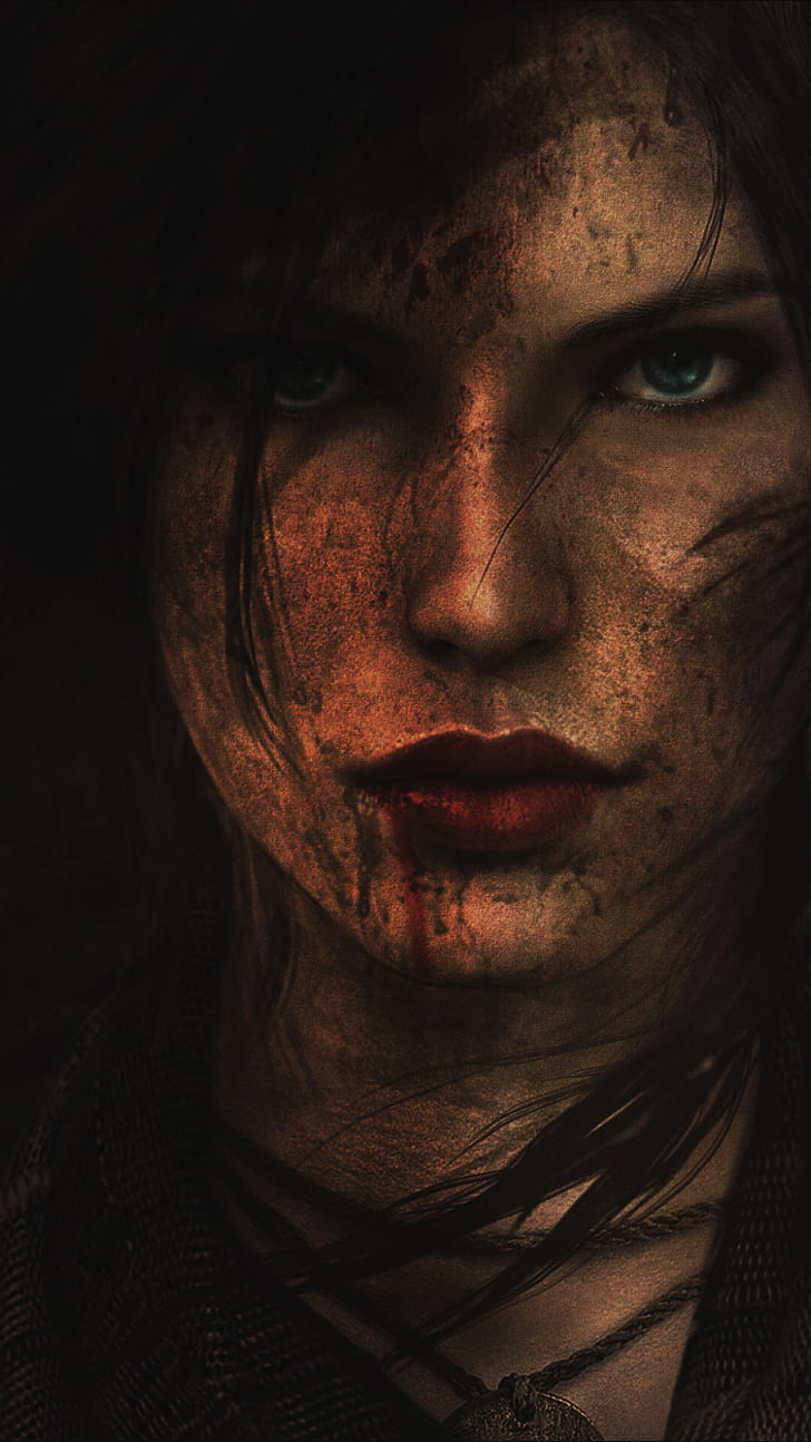 Lara Croft, Tomb Raider, Sfondo HD, sfondo telefono