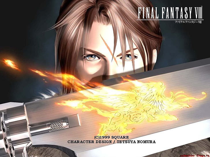 فاينل فانتسي الثامن سكوال ليونهارت 1024x768 ألعاب الفيديو Final Fantasy HD Art ، فاينل فانتسي الثامن ، سكوال ليونهارت، خلفية HD