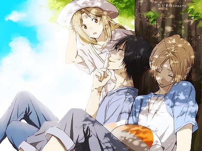 Anime, Natsume's Book of Friends, Natsume Yuujinchou, HD wallpaper HD wallpaper
