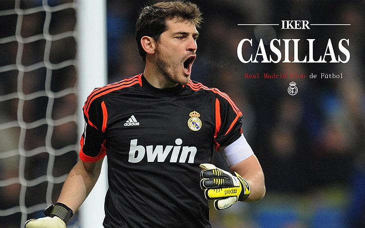 Real Madrid-stjärnan Iker Casillas HD Wallpaper 01, HD tapet