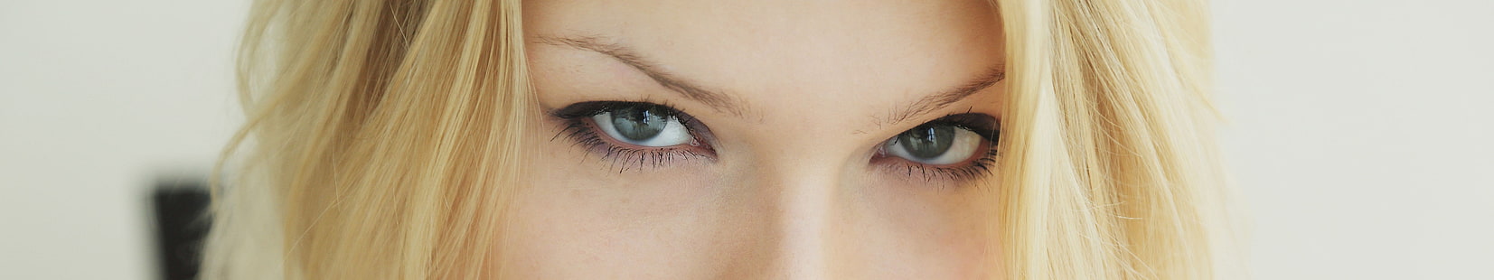 여자의 눈, 여자, 금발, 트리플 스크린, MetArt Magazine, 얼굴, HD 배경 화면 HD wallpaper