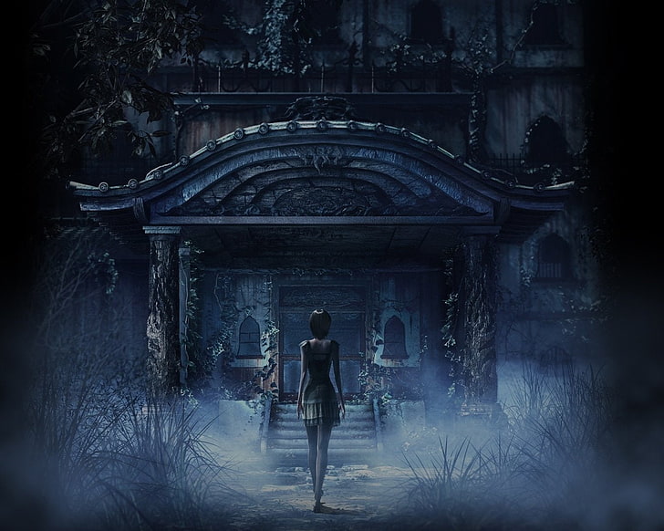 Video Game, Fatal Frame, Dark, Haunted, Horror, Scary, HD wallpaper
