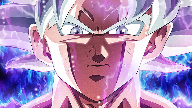 Ultra Instinct Goku, Drachenball Super, 4K, 8K, HD-Hintergrundbild