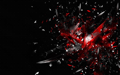 3d 3ds Explode Mekanikal 1.1 Abstract 3D and CG HD Art , Abstract, 3D, explosion, 3ds, HD wallpaper HD wallpaper