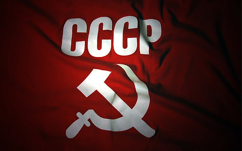 Flaggor, flagga av Förenta sovjetiska socialistiska republikerna, Sovjetunionen, Sovjetunionen, HD tapet HD wallpaper