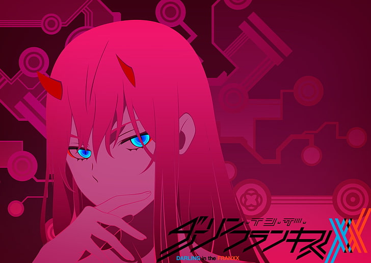 Anime, Darling in the FranXX, Zero Two (Darling in the FranXX), HD wallpaper