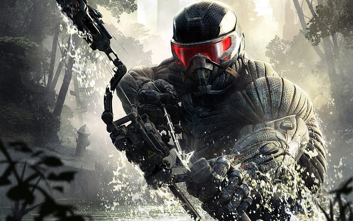 Crysis 3 Bow Attack, crysis, атака, игри, HD тапет
