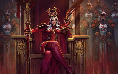 Gra wideo, Heroes of the Storm, Sally Whitemane, Tapety HD HD wallpaper