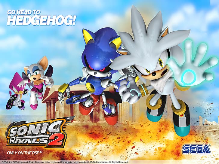 Sonic, Sonic the Hedgehog, Sega, seni video game, karakter video game, game  PC, Wallpaper HD | Wallpaperbetter