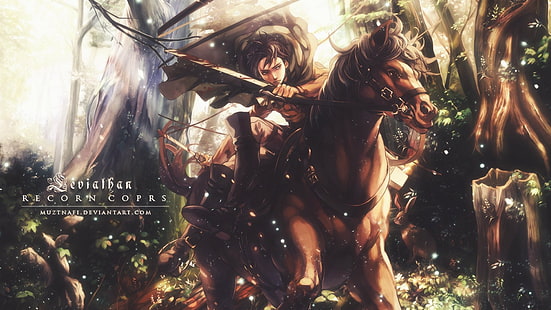 Anime, Attack On Titan, Levi Ackerman, Sfondo HD HD wallpaper