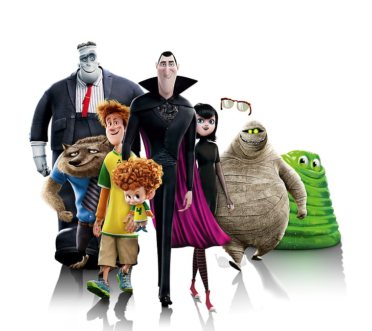 Animering, Hotel Transylvania 2, Sony Pictures, HD tapet