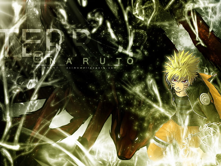 anime naruto nine tail fox Anime Naruto HD Art, anime, Naruto, Fondo de pantalla HD